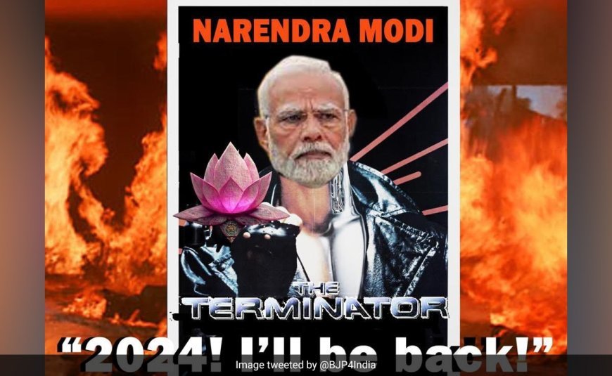 ବିଜେପି ପାର୍ଟିର ନୂଆ ପୋଷ୍ଟର ‘ଟର୍ମିନେଟର ମୋଦୀ’