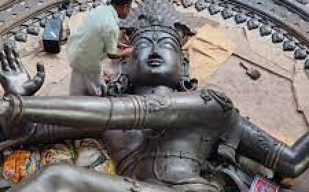 ନୂଆଦିଲ୍ଲୀରେ ୨୮ ଫୁଟ୍‌ ନଟରାଜ ମୂର୍ତ୍ତି