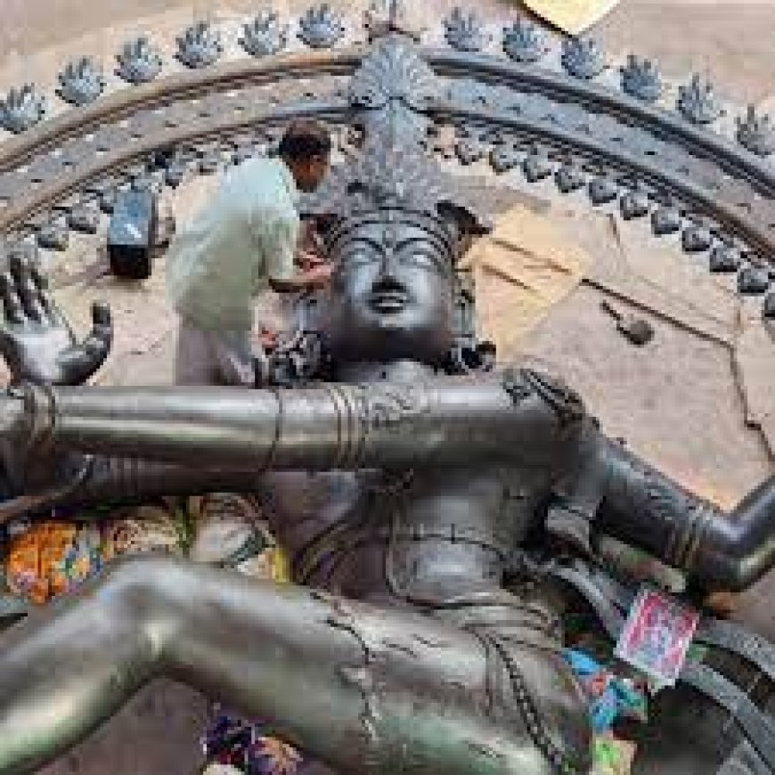 ନୂଆଦିଲ୍ଲୀରେ ୨୮ ଫୁଟ୍‌ ନଟରାଜ ମୂର୍ତ୍ତି