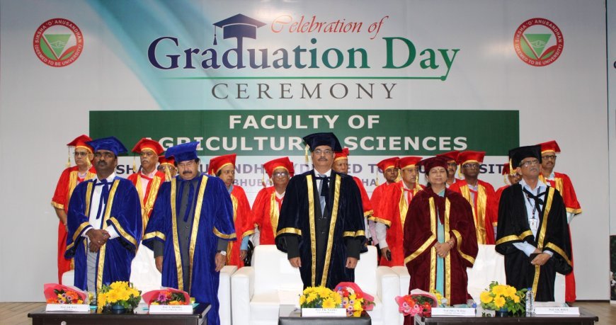 ସୋଆ କୃଷି ମହାବିଦ୍ୟାଳୟର ଛାତ୍ରଛାତ୍ରୀଙ୍କ ଗ୍ରାଜୁଏସନ୍‌ କାର୍ଯ୍ୟକ୍ରମ 