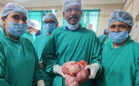 ମହିଳାଙ୍କ ପେଟରୁ ବାହାର କରାଗଲା ବଡ଼ ଟ୍ୟୁମର : ଭିମ୍‌ସାର