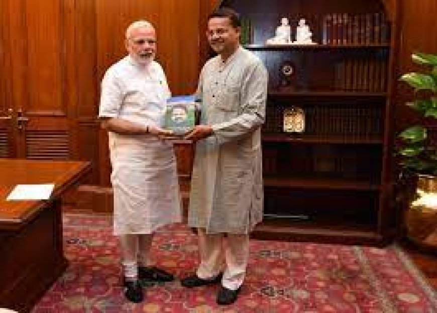 ମୋଦୀଙ୍କୁ ଭେଟିଲେ ଭର୍ତ୍ତୃହରି