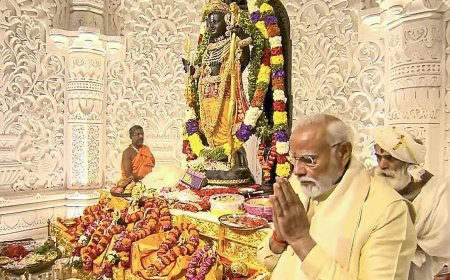 ରାମ ମନ୍ଦିର ପ୍ରତିଷ୍ଠା, ବିଜୟ ସହ ବିନୟର କ୍ଷଣ: ପ୍ରଧାନମନ୍ତ୍ରୀ