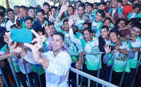 ନୂଆ-ଓ କାର୍ଯ୍ୟକ୍ରମରେ ଛାତ୍ରଛାତ୍ରୀଙ୍କୁ 5T ଅଧ୍ୟକ୍ଷ କାର୍ତ୍ତିକ ପାଣ୍ଡିଆନଙ୍କ ଗୁରୁମନ୍ତ୍ର