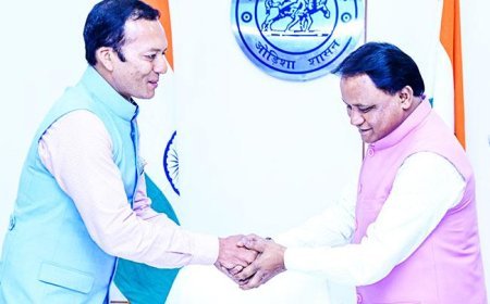 ମୋହନଙ୍କୁ ଭେଟିଲେ ନବୀନ ଜିନ୍ଦଲ
