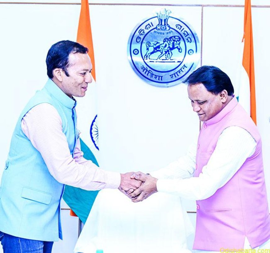 ମୋହନଙ୍କୁ ଭେଟିଲେ ନବୀନ ଜିନ୍ଦଲ