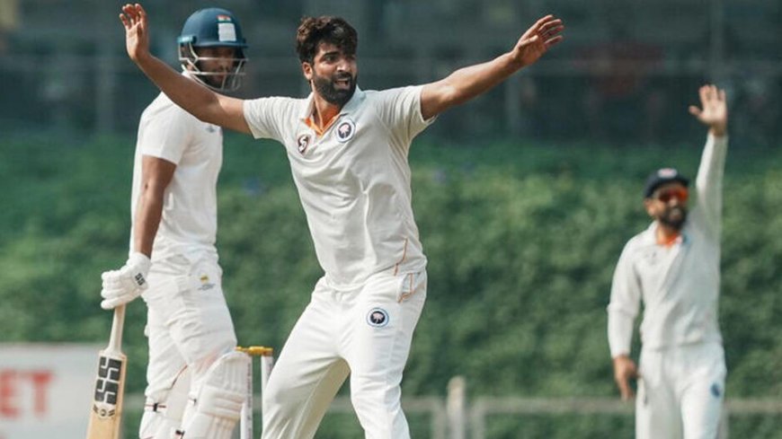 ରୋହିତ, ରାହାଣେ ଓ ଦୁବେଙ୍କୁ ଆଉଟ କରି ଚର୍ଚ୍ଚାରେ  ବୋଲର ଉମର ମୀର